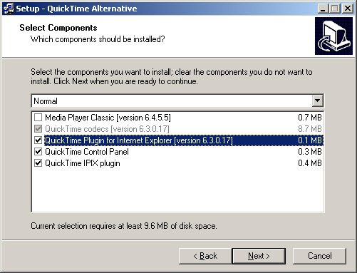 Quicktime Alternative 3.2.2 -  6