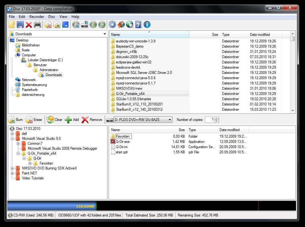       CDBurnerXP 4.3.8.2631