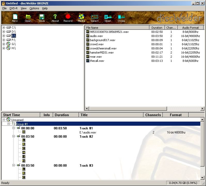 Programa para crear DVD-Audio Discwelder_465