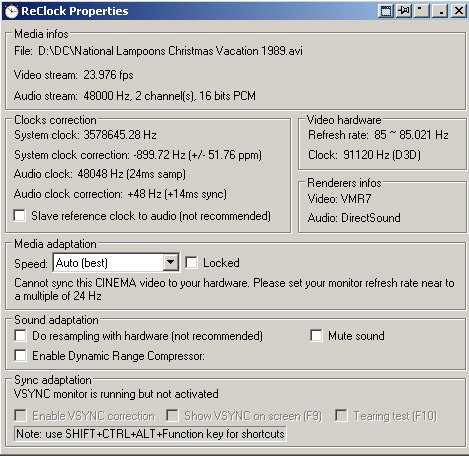 Windows 7 ReClock DirectShow Filter 1.9.0.7 full