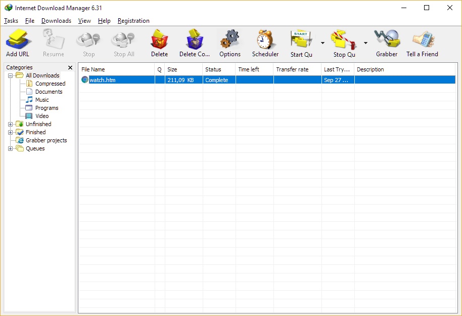 Free Download Manager - download everything from the internet