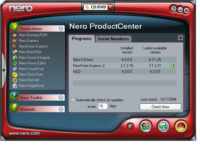 NERO 6.6 SCARICA