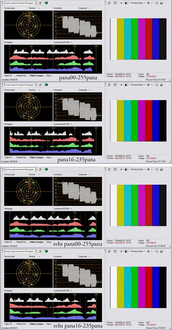 canopus advc110 vhs bitrate