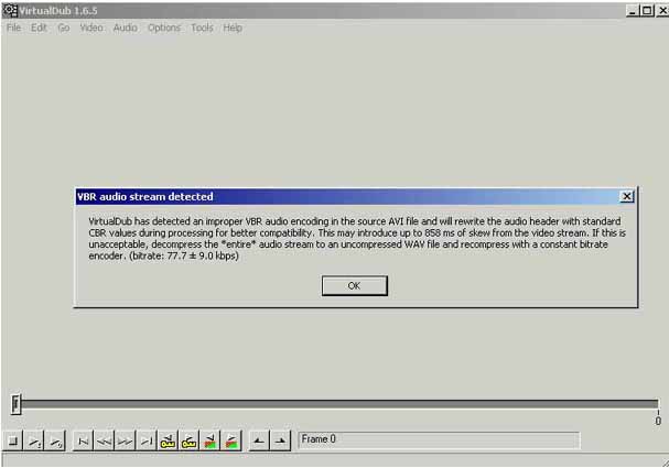 how to open avi files in virtualdub