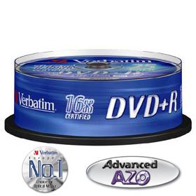 Verbatim DVD+R MCC..004 16x DVD Media - VideoHelp