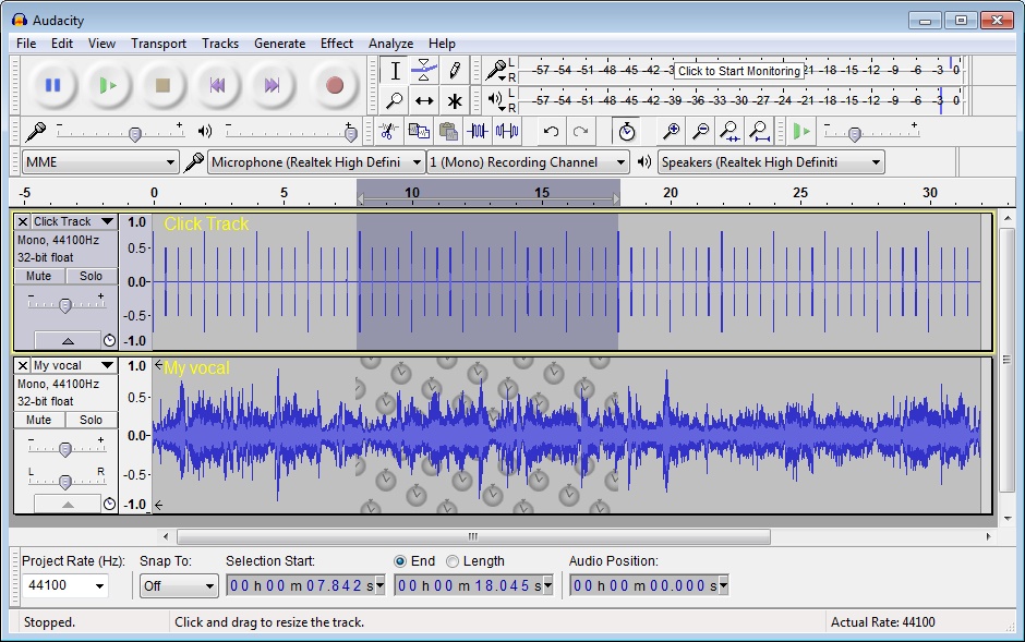 برنامج تسجيل وتعديل كل أنواع الملفات الصوتية Audacity 2.2.2 Audacity_249