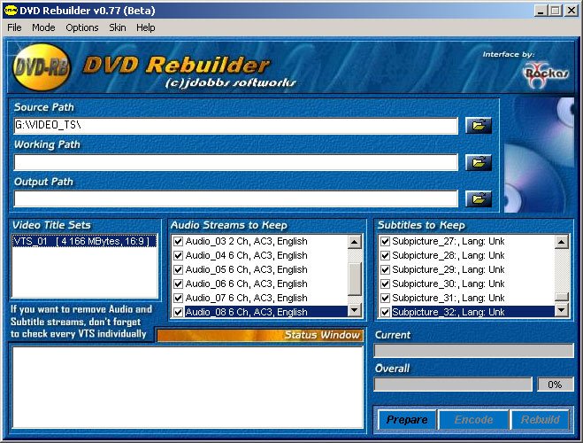 Dvd rebuilder v1.26.2 pro dr pc putter