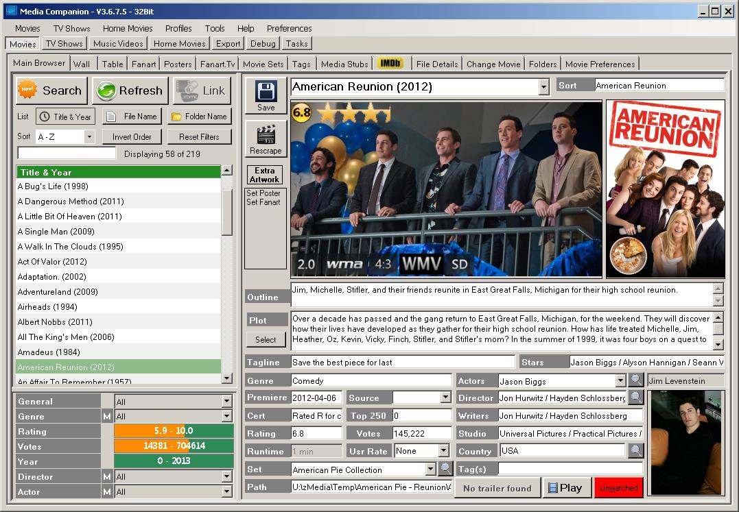 Media Companion screenshot