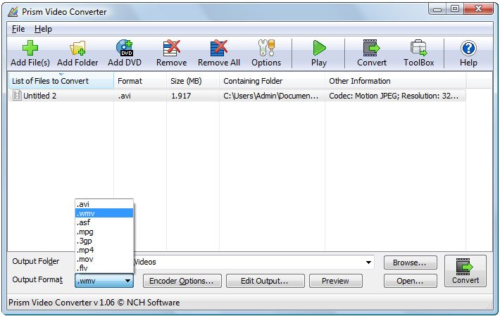 Prism Video Converter 11.00 Free Download - VideoHelp