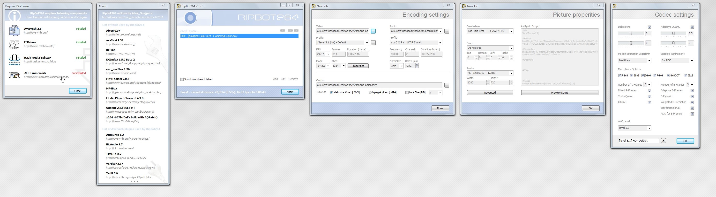 ripbot264 v1.19.5 ripbot264 v1.19.5