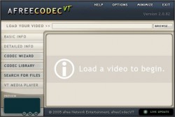 afreeCodecVT screenshot