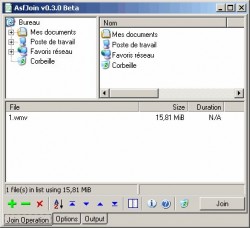 AsfJoin screenshot