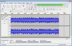 Audacity screenshot 2