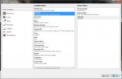AviDemux screenshot 2