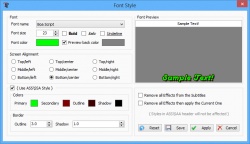 Batch Subtitles Converter screenshot 2