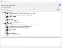 ccMKVExtractGUI screenshot