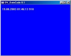 DV_Datecode screenshot