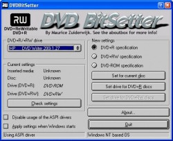 DVDBitSetter screenshot