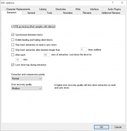 Exact Audio Copy screenshot 2