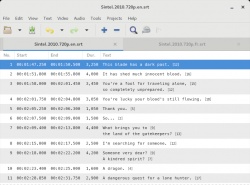 Gaupol screenshot 3