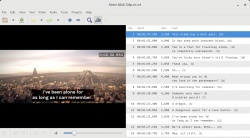 Gaupol screenshot