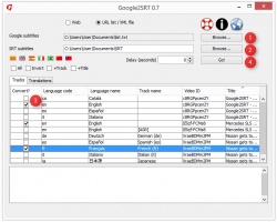 Google2SRT  screenshot 3