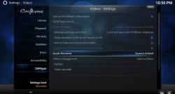 Kodi DSPlayer screenshot 2
