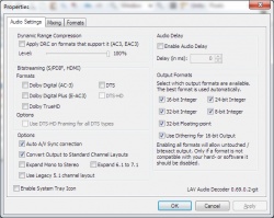 LAV Filters screenshot 2