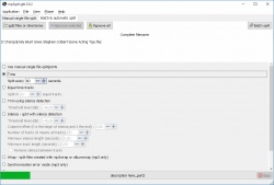 mp3splt  screenshot 2