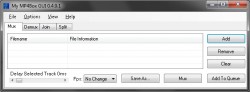 My MP4Box GUI screenshot