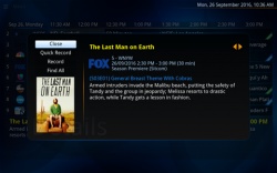 NextPVR screenshot 2