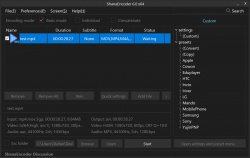 ShanaEncoder screenshot 3