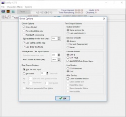 SubRip screenshot 2