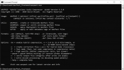 WavPack screenshot 2