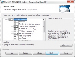 Advanced Codecs screenshot 2