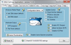 Advanced Codecs screenshot