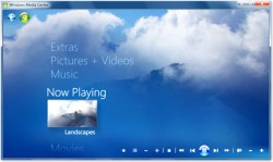 Windows Media Center screenshot