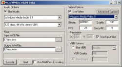 WMNicEnc screenshot
