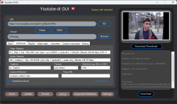 Youtube-dl GUI screenshot