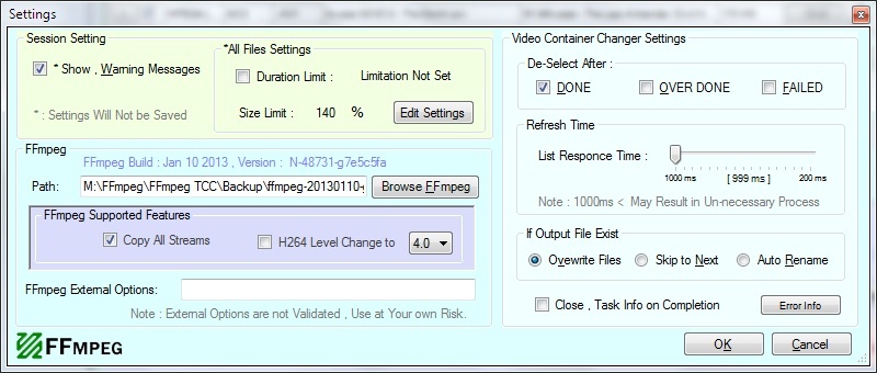 最高の画像 オリジナル Video Container Changer V11