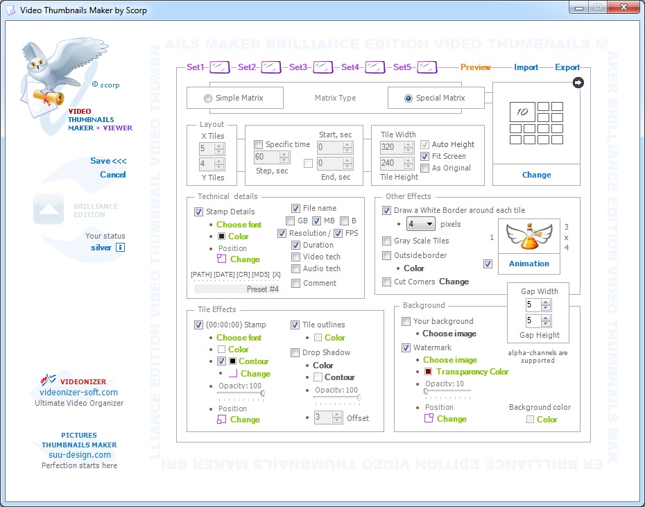 Video Thumbnails Maker 23.0.0.0 Free Download - Videohelp