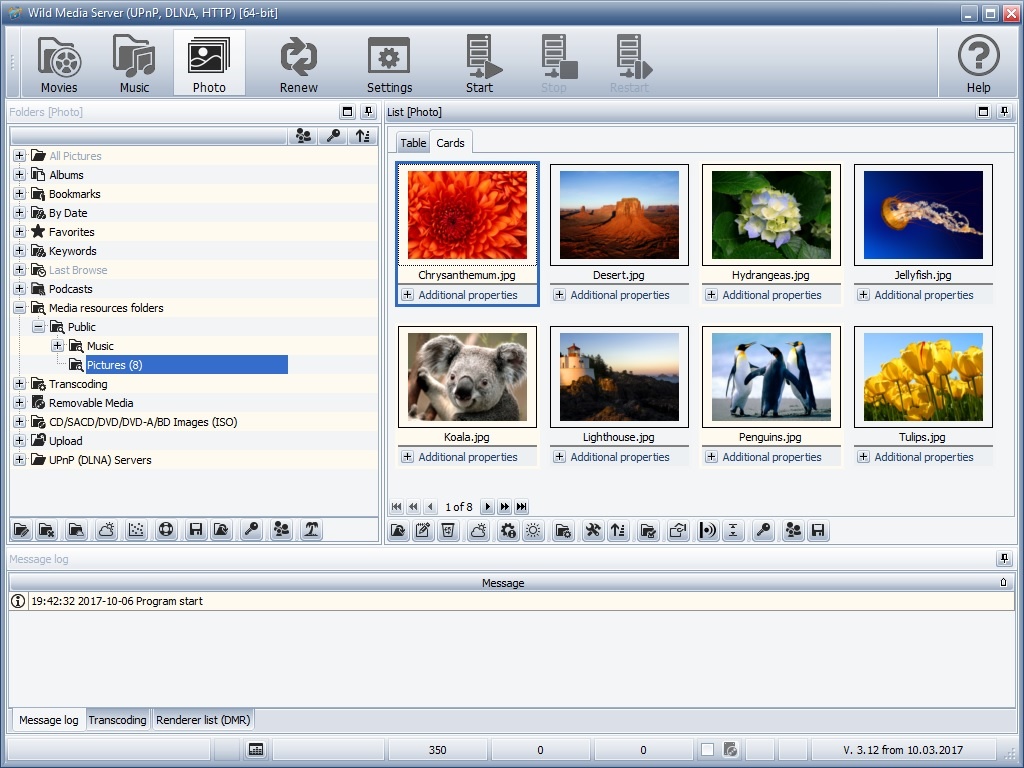 Wild Media Server 5.00 Free Download - VideoHelp